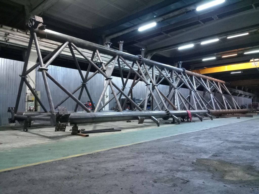 Aurora Mall Giurgiu structură metalică