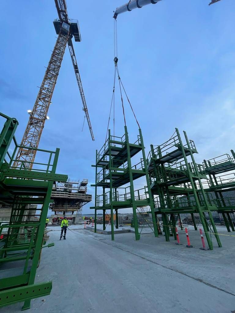Eșafodaj platformă Danemarca 4