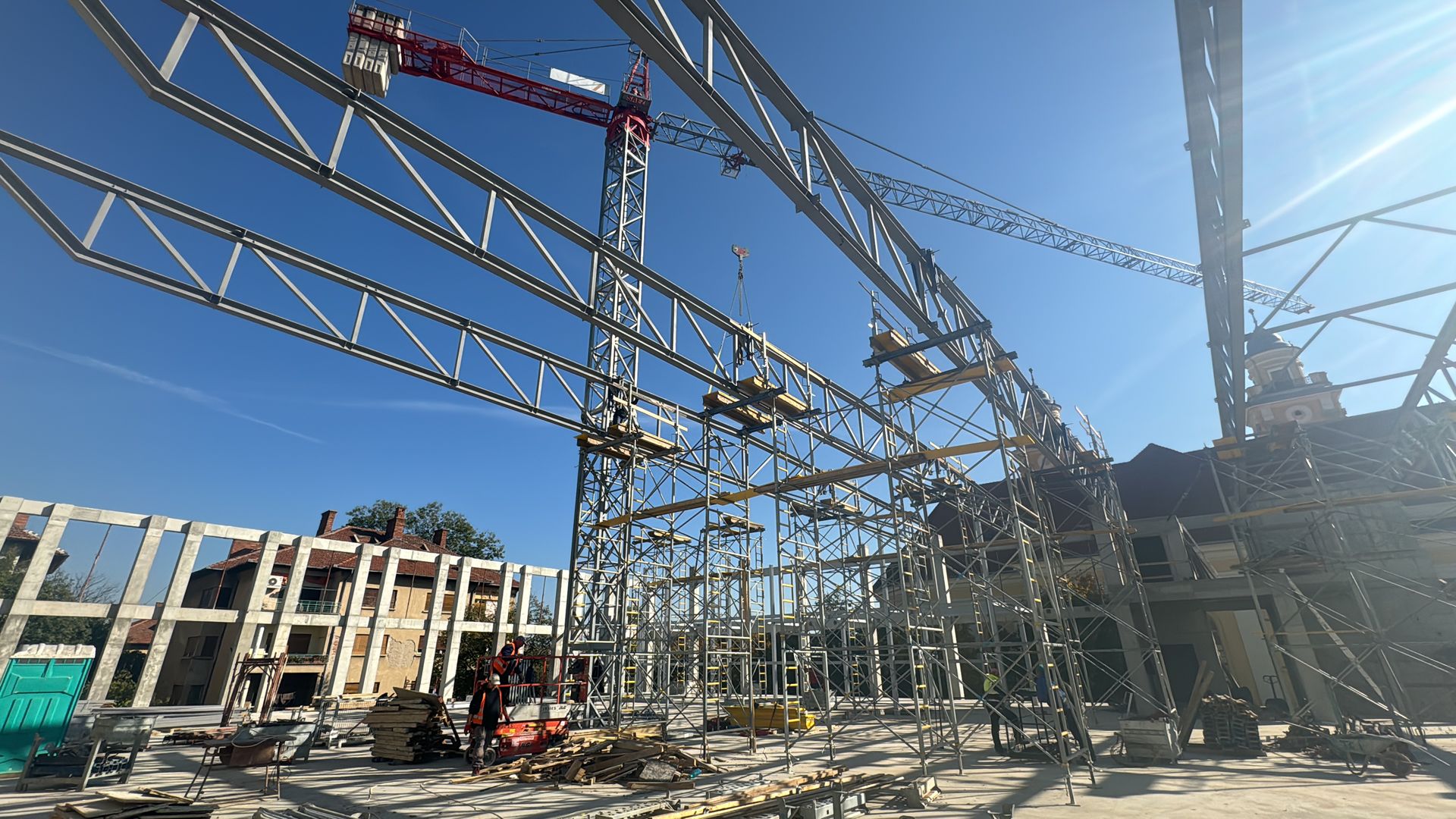 Inspectorat Județean Cluj – execuție și montaj structuri metalice