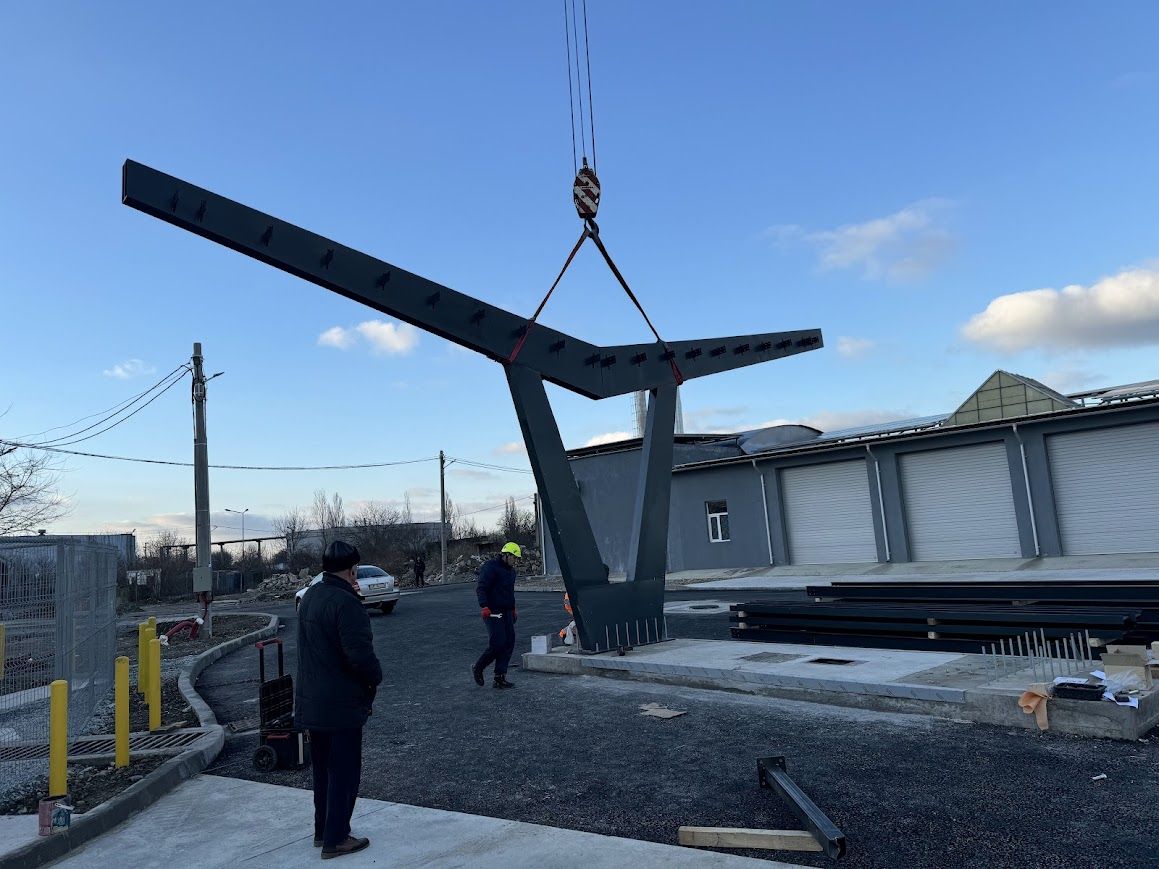Stație Giurgiu Strabag – structuri metalice 3