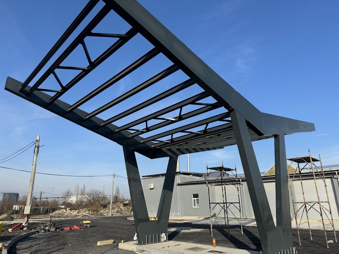 Stație Giurgiu Strabag – structuri metalice 6